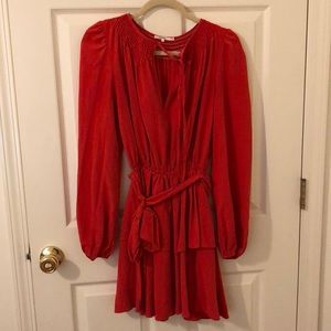 Tularosa red dress